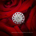 Rhinestone Floral Ornament Jewelry Pin Wedding Bridal Bouquet Jóias